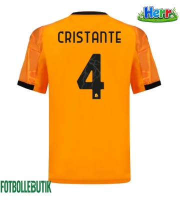 AS Roma Bryan Cristante #4 Bortatröja 2025-26 Kortärmad